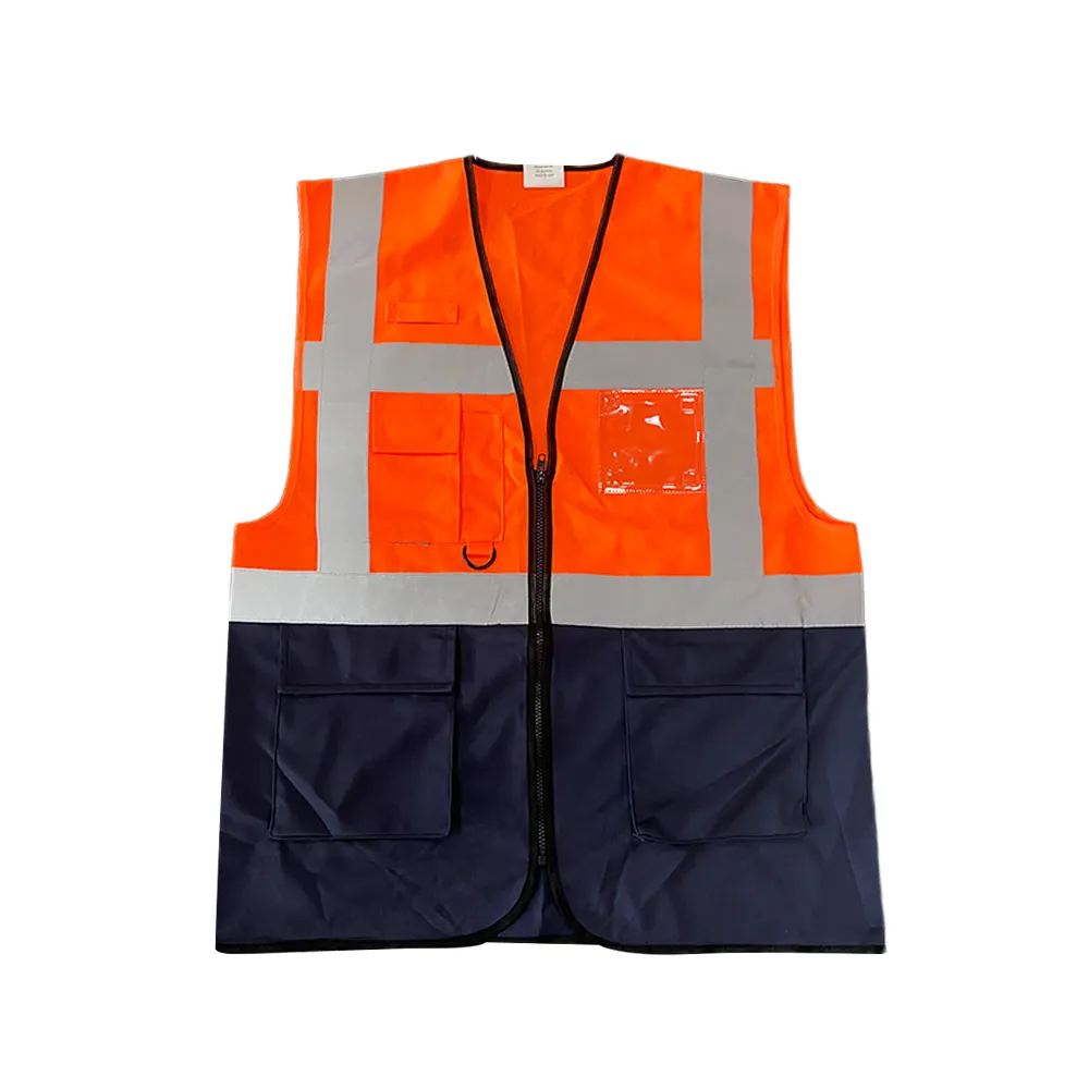Yellow High Customised Security Reflective Visibility Vest