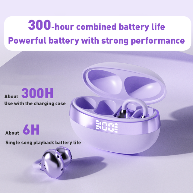 Real-Time AI Translation Earbuds BT 6.0 Wireless Sports Music Gaming Digital Display TWS Noise Cancelling Translator Earphone