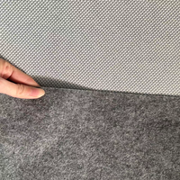 Tapis de garage en feutre polyester absorbant l'huile, lavables et résistants, OEM ODM, impression personnalisée, protection antidérapante pour les ateliers automobiles