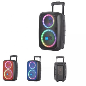 Altavoz de 8 pulgadas คาราโอเกะ lautsprecher ลำโพงคาราโอเกะพร้อมไมโครโฟนและบลูทูธขนาด8นิ้วพร้อมไมค์ไร้สาย - Product Image 6