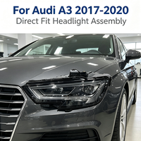 Ensemble de phares à LED haute performance pour Audi A3 2017-2020, accessoires automobiles, référence OE 8V0941773C 8V0941774K