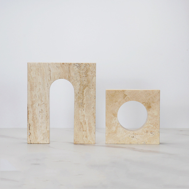 Home Decor Interior Modern Table Travertine Archway Accessories Other Luxury Marble Ornament Decoration Home Decor for Home