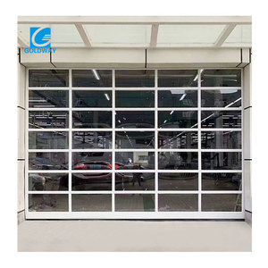 Porta del Garage trasparente sezionale portiera del pannello di vetro - Product Image 1