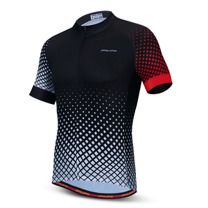 Maillot de cyclisme à manches courtes pour hommes en gros, maillot de cyclisme respirant en polyester, vêtements de sport bon marché pour les cyclistes - Product Image 5