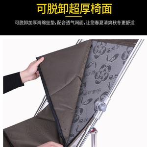 เก้าอี้ตกปลา Tianyu สแตนเลส พับได้ พกพาสะดวก เก้าอี้เอนนอนกลางแจ้ง 52X45X81 ผลิตในจีน - Product Image 4