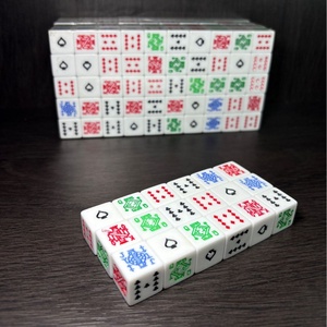 En Stock, Nuevo Dado Acrílico Cuadrado de 16mm, Blanco, en Ángulo Recto, con Temática de Póker, <span class=keywords><strong>para</strong></span> Bares, KTV y Diversión - Product Image 3