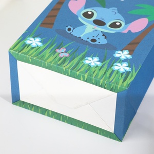 Bolsa de Papel Kraft con Fondo Plano, Diseño de Personajes de Anime, para Regalos, Dulces y Manualidades, Impresión Serigráfica - Product Image 3
