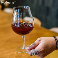 450ml wijnglas met wijde rand, rode wijnglazen, elegante drinkglazen voor restaurant, bar, hotel, thuis