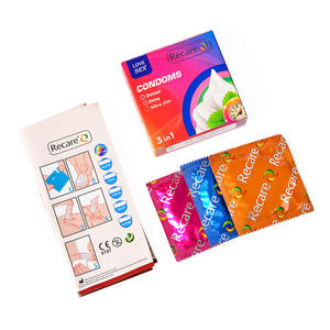 Chinesische Beste Gepunktete Super-Noppen-Kondome Dünnste Verfügbarer Kondome zur Verlängerung - Product Image 4