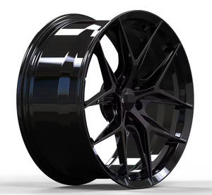 Ruedas de Auto Forjadas de Alto Rendimiento BOLUN <span class=keywords><strong>2023</strong></span>, Color Rosa Cromado, Aluminio Aeroespacial, 19*9.0 19*10 40mm ET, Personalizadas de Fábrica - Product Image 1