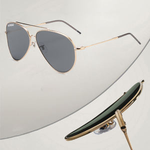 2025 nouveauté lunettes de soleil inversées nuances métal lentilles de recul lunettes de soleil pour hommes - Product Image 2