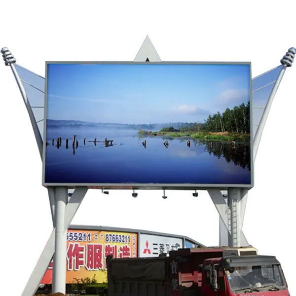 スクリーンパネル看板広告用屋外LEDディスプレイP5/P6/P8/P10フルカラー中国工場直販