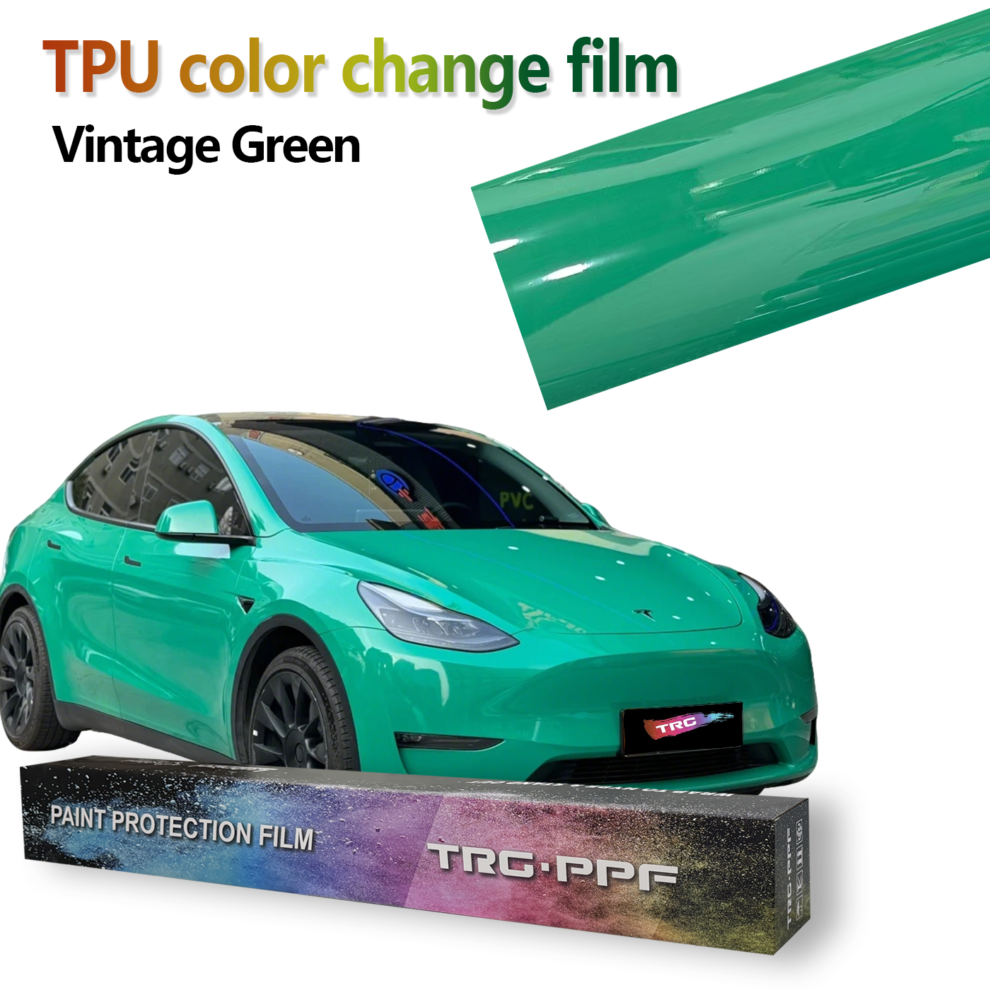 TPU rétro vert