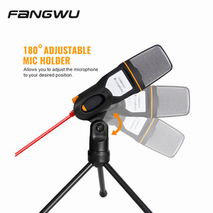 Hot Sale Sf666 Low Noise Sound Card Studio Recording Microphone - Product Image 4