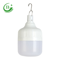 Ampoule LED rechargeable 12W pour pannes de courant domestiques, marché nocturne et stands d'urgence