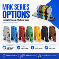 Borniers électriques MRK 750V/1000V : Système de connexion de fils haute performance