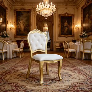 Silla Chiavari Moderna de Aluminio Dorado para Hotel, Banquete, Comedor, con Marco de Aluminio, Lujosa <span class=keywords><strong>y</strong></span> Popular para Bodas <span class=keywords><strong>y</strong></span> Eventos - Product Image 1