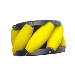 Rueda Mecanum Omnidireccional de 10 Pulgadas (254 mm) Fabricada con Materiales de Poliuretano Importados Resistentes al Desgaste para Aplicaciones Integrales - Product Image 2