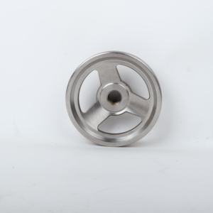 Hoge Kwaliteit Solide Ergonomische Afwerking Roestvrij Staal Handwiel Voor Freesmachine - Product Image 2