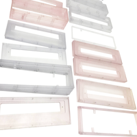 SLA impression 3D Prototype CNC usinage coulée sous vide Transparent clair acrylique plastique PMMA PC pièces résine de polyuréthane