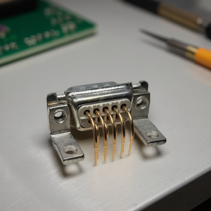 ขั้วต่อซับดีชาย 9 พิน ชุบทอง 90 องศา - Product Image 3