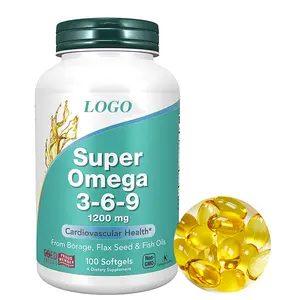 Good sale omega 369 capsule fish oil supplement softgel for heart and circulatory health