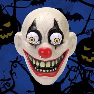Masque d'horreur intégral <span class=keywords><strong>pour</strong></span> Halloween, démon, vampire, zombie, <span class=keywords><strong>clown</strong></span>, masque <span class=keywords><strong>à</strong></span> yeux bouffants <span class=keywords><strong>pour</strong></span> la fête des démons, la salle d'évasion, la décoration de fête <span class=keywords><strong>à</strong></span> thème - Product Image 1