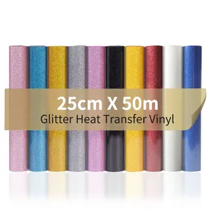 Goosam HTV 3D Puff Sublimação Glitter rolo de vinil de transferência de calor para camisetas e roupas