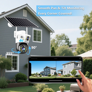 JOAREON V380 Pro New Solar <strong>Battery</strong> <strong>Powered</strong> Security PTZ <strong>CCTV</strong> Camer 6MP Wireless Dome Network Security <strong>CCTV</strong> 4G Solar Camera - Product Image 5