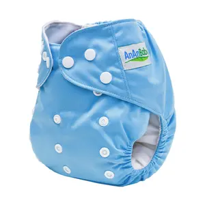 Ananbaby precio más bajo excelente impermeable PUL bebé pañal pantalones ecológico lavable bolsillo pañales de tela