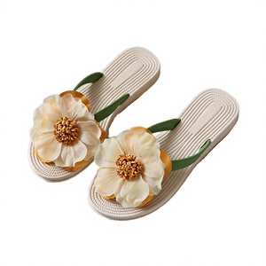 Fashion New Summer Trendy Anti-Slip Breathable Soft Evergreen PVC Flat <b>Thong</b> Flip Flops for Summer <b>Beach</b> Vacation - Product Image 6