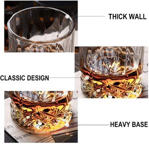 Bicchieri vecchio stile per bere rocce bicchieri di cristallo Whisky Cocktail Cognac Vodka Gin <span class=keywords><strong>Tequila</strong></span> per gli uomini delle donne - Product Image 2