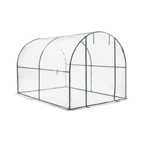 Serre de jardin à tunnel pour maison verte étanche à la pluie à vendre Serre à tomates à travée unique PO pour légumes