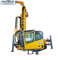 Machine de forage d'exploration à circulation inversée, engin hydraulique sur chenilles pour l'exploitation minière et les forages