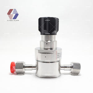 Regulador de presión 1/2 "VCR hembra inoxidable 0-100 PSIG 316L SS para gases de alta pureza y ultra alta pureza grado EP - Product Image 1