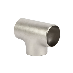 DIN 2616 高品質パイプ継手：SS304/SS316ステンレス鋼等径突合せティーフィッティング - Product Image 2