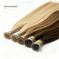 Vente en gros usine de perruques de luxe en cheveux vietnamiens 100% vierges, ondulées (Body Wave), 14-26 pouces, kits complets de perruques à pointes Nano, personnalisation sur mesure