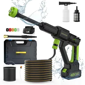 Cordless Portable Electric Factory Direct Lithium Battery Wireless Cordless Electric High Pressure Spray Water Gun