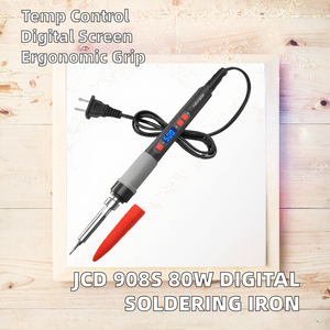 <span class=keywords><strong>Soldador</strong></span> eléctrico con pantalla LED <span class=keywords><strong>de</strong></span> 908S y 80W, <span class=keywords><strong>soldador</strong></span> Digital <span class=keywords><strong>de</strong></span> 110V/<span class=keywords><strong>220V</strong></span>, temperatura ajustable, soldadores <span class=keywords><strong>de</strong></span> nueva generación - Product Image 2
