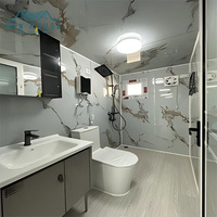 Casa Prefabbricata Espandibile in Container da 20Ft 40Ft Personalizzata, Casa Portatile con Cucina