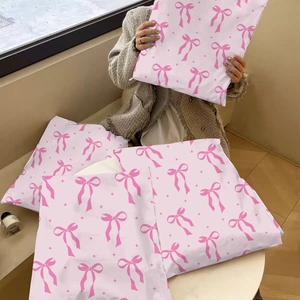 Enveloppes roses, enveloppes d'emballage, sacs postaux, sacs polymailers, emballages d'expédition, polymailers pour petites entreprises - Product Image 1
