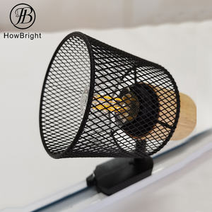 E27 Led Trail Verlichting Voor Restaurant Cob Spotlight Metalen Kooi Schaduw Led Track Verlichtingssysteem - Product Image 6