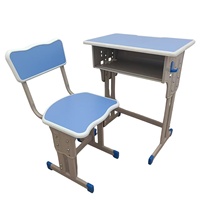 Ensemble chaise et bureau réglables en hauteur de haute qualité pour enfants de maternelle, primaire et collège, pour la maison, l'école et la salle de classe