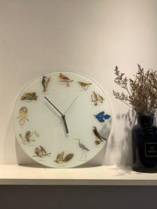 Horloge <span class=keywords><strong>murale</strong></span> Offres Spéciales avec son d'oiseau Horloge coucou avec mouvement pour maison - Product Image 6