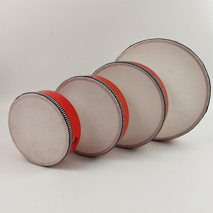 Ensemble de tambours à main en bois de 6, 8 et 10 pouces, instrument de percussion pour enfants, jouet d'éducation musicale, conception portable - Product Image 1