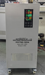 Stabilisateur/régulateur de tension automatique monophasé AC de haute qualité TND-15KVA 20KVA, fabriqué en Chine, produit en cuivre - Product Image 2