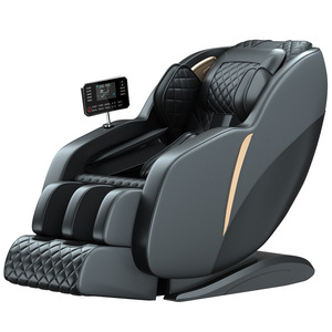 Home Massage Chair Sl <b>Track</b> 3D Robotic Arm Massage With Music Function Technology Cloth Fabric - Product Image 1