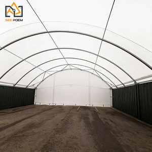 Cs3020 बड़े pvc गुंबद औद्योगिक शिपिंग कंटेनर आश्रय शेड कपड़े भंडारण निर्माण उपकरण भंडारण के लिए कंटेनर आश्रय - Product Image 5