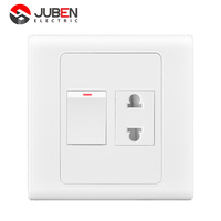 Prise 220V UK Interrupteur Mural pour Inde Bangladesh Pakistan Conversion de Lampe Murale Traditionnelle Électricité