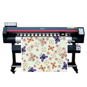 1.8M Grootformaat Dye Sublimatie Warmte-overdracht Papier Inkjet Digitale Printer Fabricage Met 4720 Hoofd